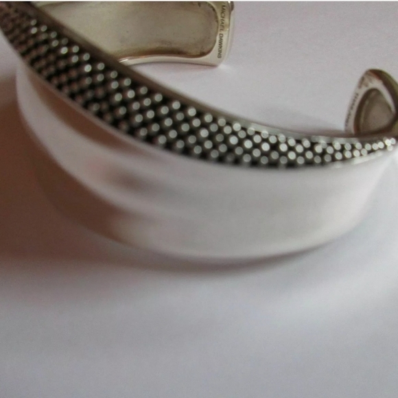 Michael Dawkins 925 Sterling Silver Starry Night Open Cuff Bracelet 51.6… - Picture 2 of 10